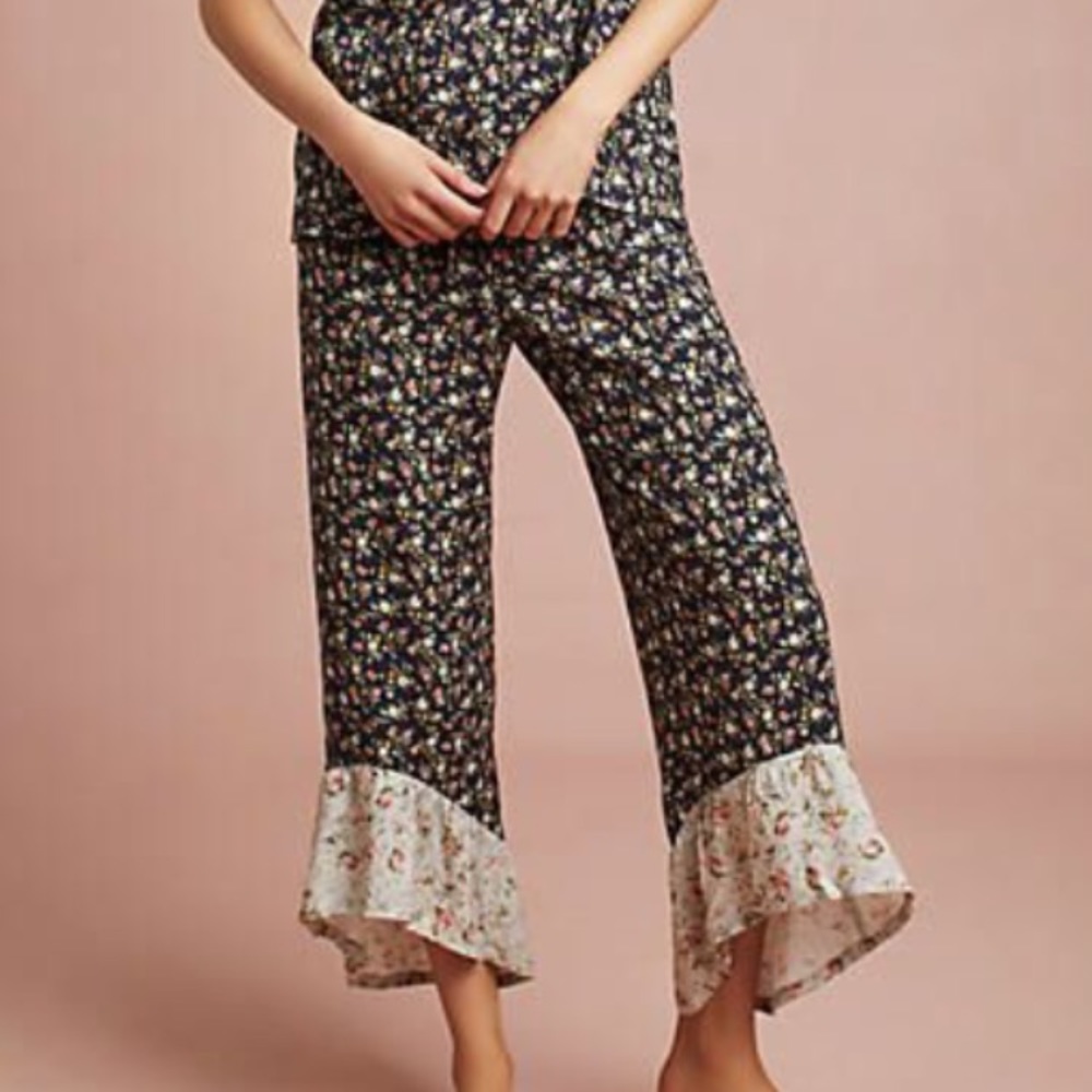 NWT Lacausa Floral Blooms Pants